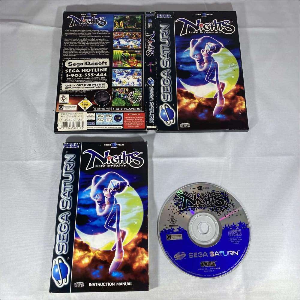 Buy Nights into dreams (ozisoft sticker variant) Sega saturn -@ 8BitBeyond Buy Nights into dreams (ozisoft sticker variant) Sega saturn -@ 8BitBeyond